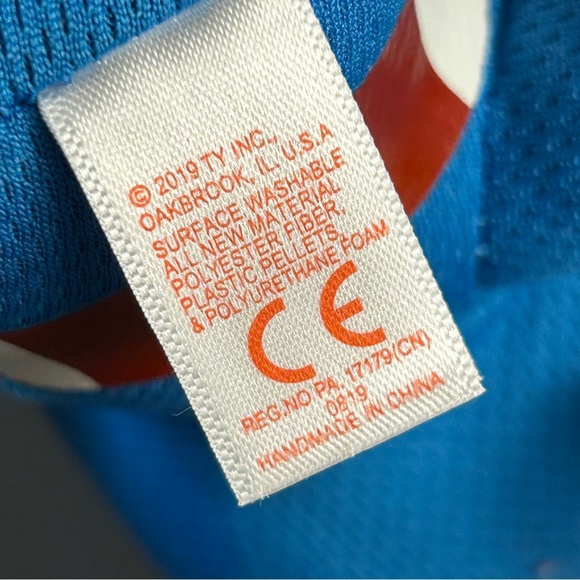 Ty Original Beanie Babies x Marvel Captain America Plush OS - Picture 4 of 4